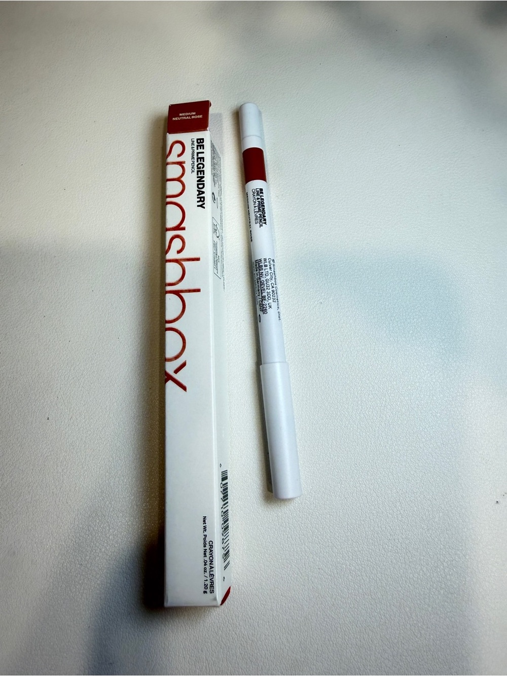 SMASHBOX BE LEGENDARY LINE & PRIME LIP PENCIL MEDIUM NEUTRAL ROSE